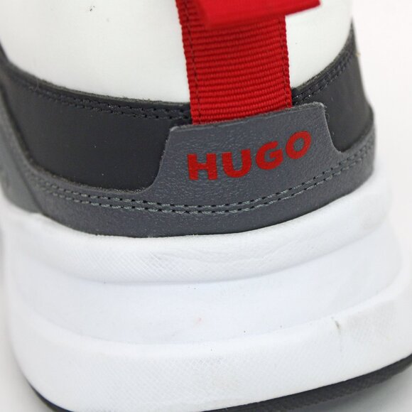 Hugo Boss Gray/White Block Runn Sneakers Size: EU 45 - Picture 12 of 12